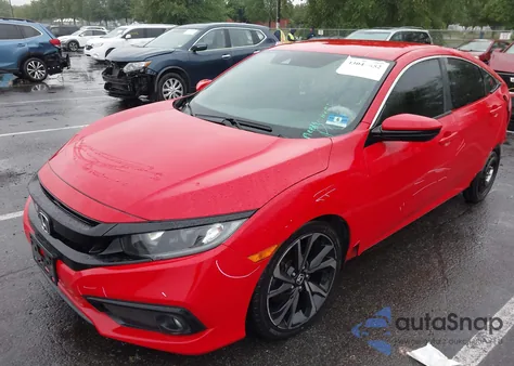 2020 Honda Civic Sport from USA, damaged, VIN 2HGFC2F84LH509424